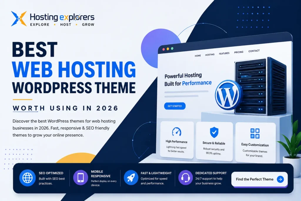 Best Web Hosting WordPress Theme: 7 Fast Options 2026