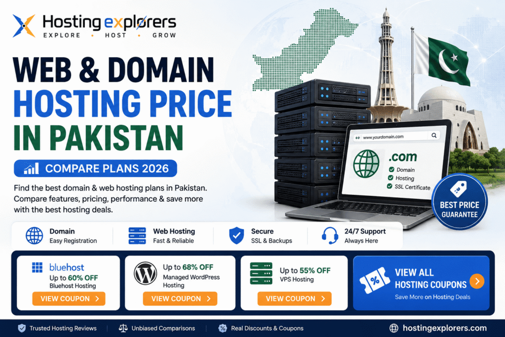 Domain Hosting Price in Pakistan: Best Plans for 2026
