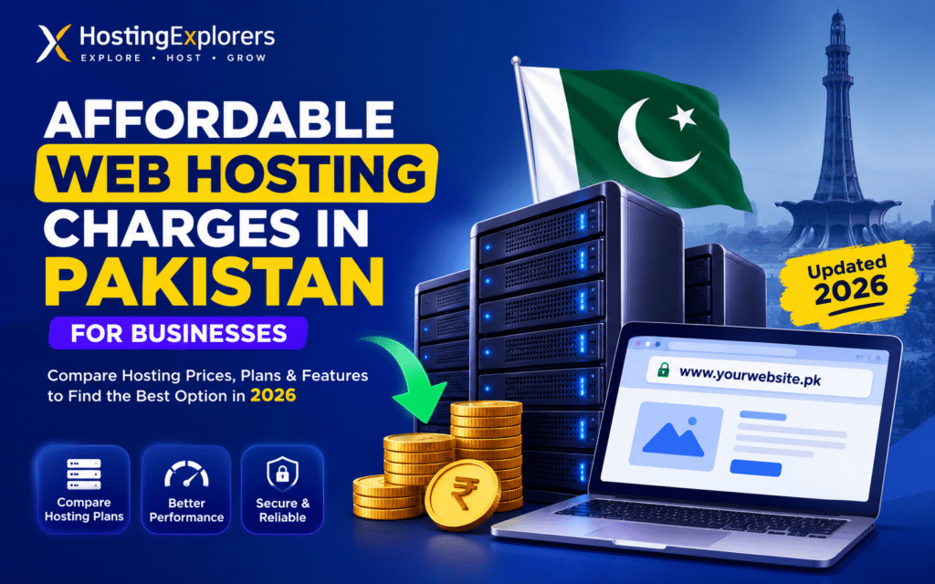 Web Hosting Charges in Pakistan 2026 Best Prices for Businesses